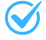 Online school- Crestmont light blue tick